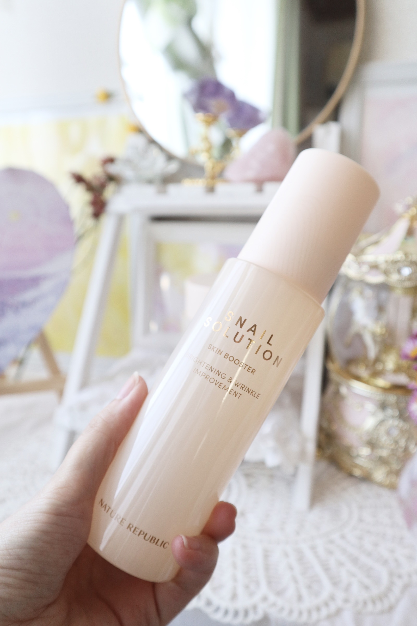 スネイルソリューションクリーム/ネイチャーリパブリック/フェイスクリームを使ったクチコミ（2枚目）