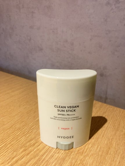 クリーンヴィーガンサンスティック/HYGGEE/日焼け止めスティックを使ったクチコミ(1枚目)