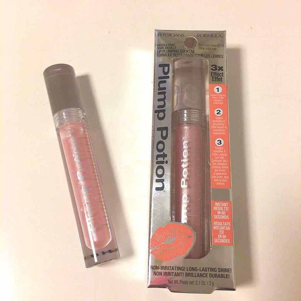 Plump Potion Needle-Free Plumping Cocktail/PHYSICIANS FORMULA/リップグロスを使ったクチコミ(1枚目)