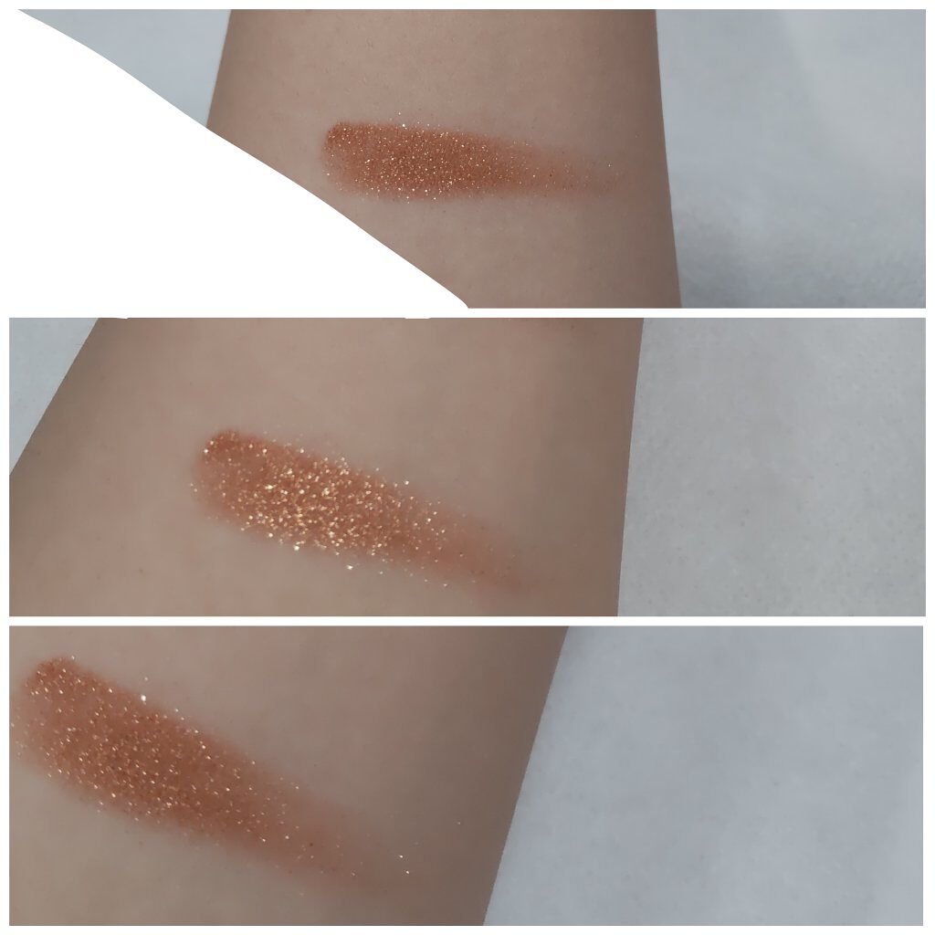 ケイト ザ アイカラー 054 グリッターブラウン/KATE/単色アイシャドウを使ったクチコミ（3枚目）