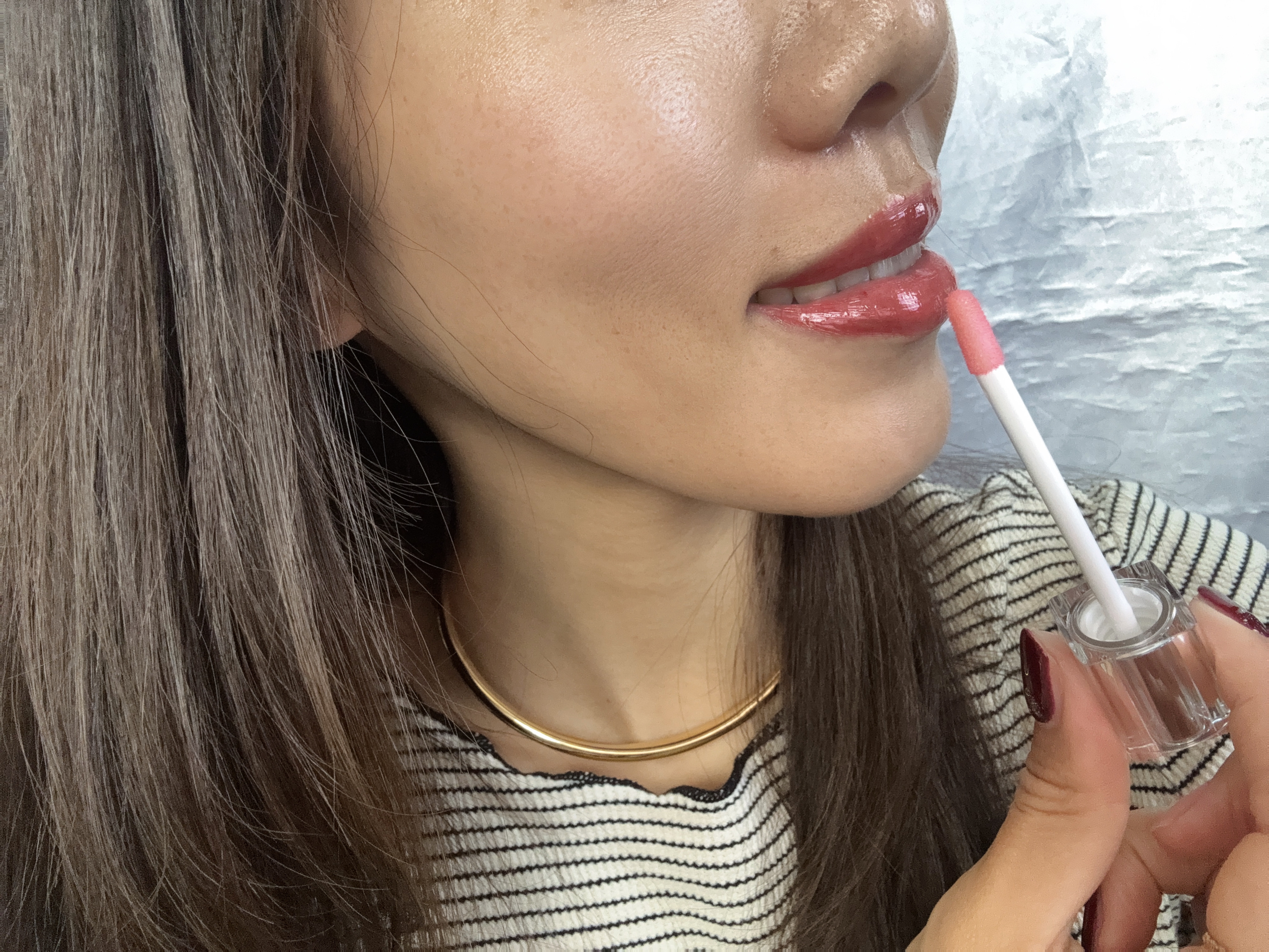 キューミ―ボムショットリッププランパー/AGARISM/リッププランパーを使ったクチコミ（2枚目）