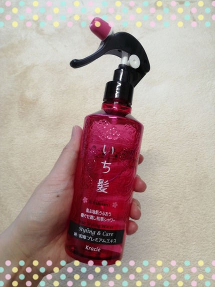髪&地肌うるおう寝ぐせ直し和草シャワー/いち髪/ヘアミストを使ったクチコミ(1枚目)