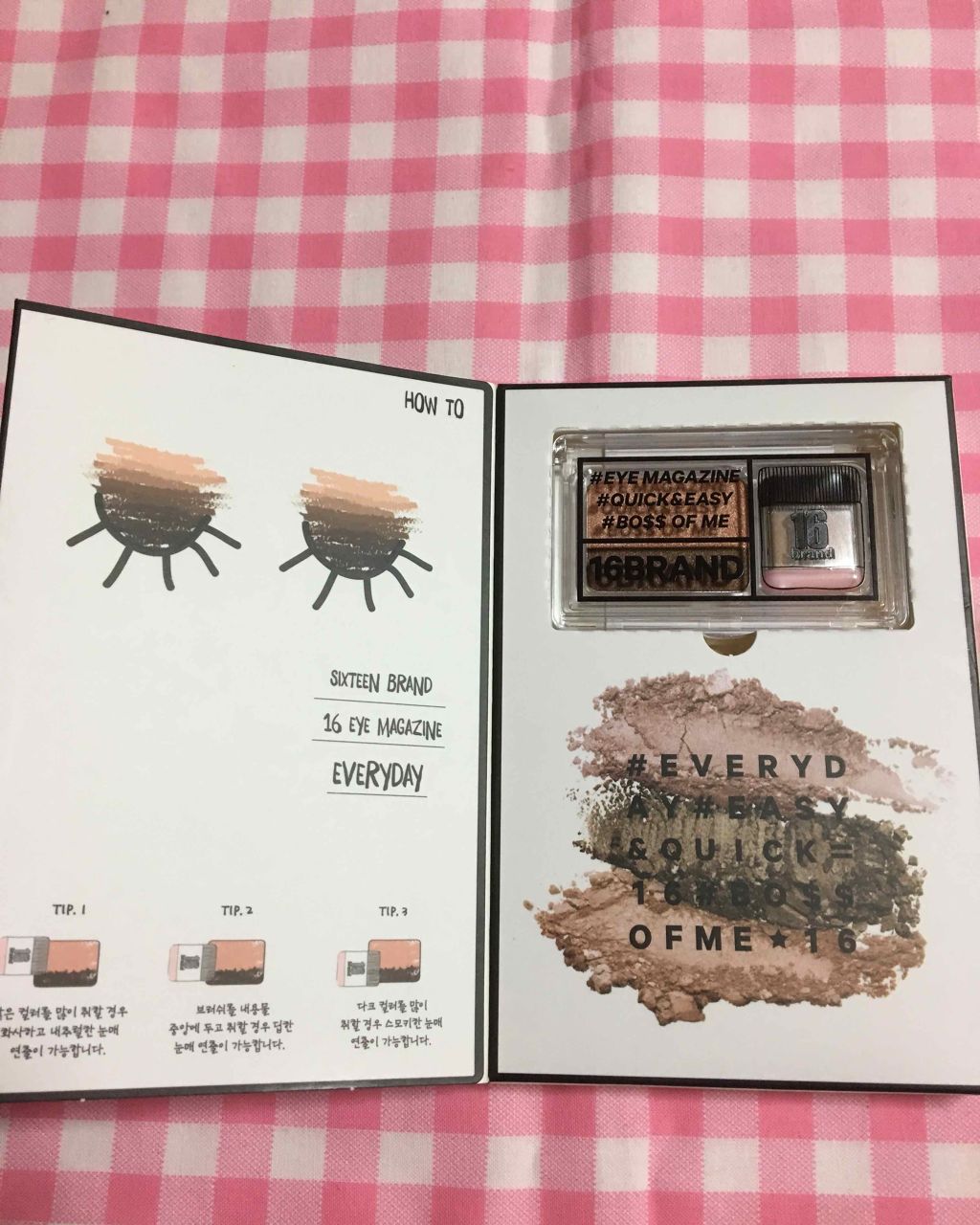16 EYE MAGAZINE/16BRAND/アイシャドウパレットを使ったクチコミ(2枚目)