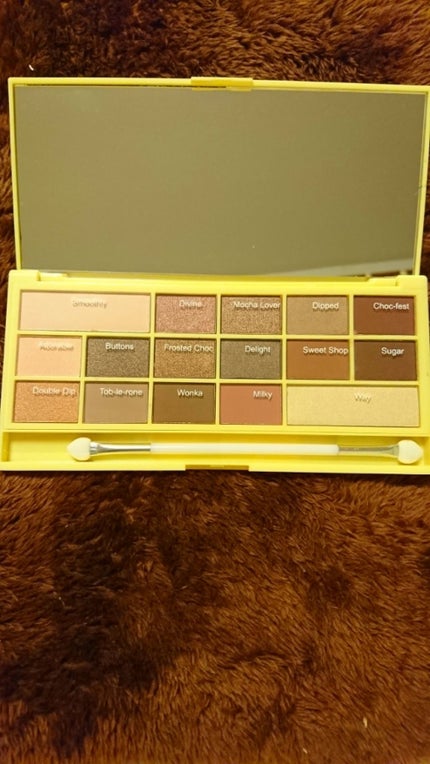 アイラブチョコレート/MAKEUP REVOLUTION/アイシャドウパレットを使ったクチコミ(2枚目)