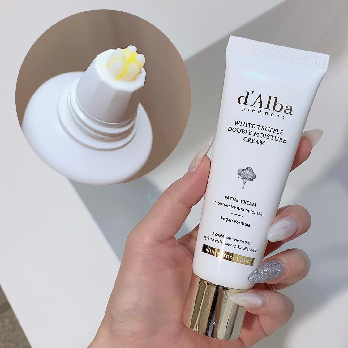 ダルバ ホワイトトリュフファーストスプレーセラム/ダルバ/ミスト状化粧水を使ったクチコミ(2枚目)