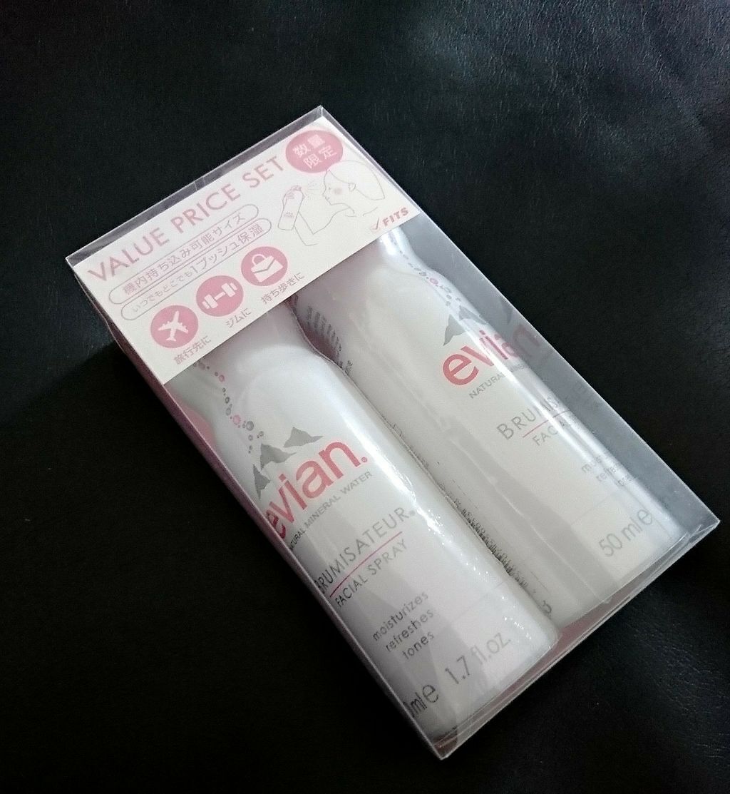 フェイシャルスプレー/エビアン/ミスト状化粧水を使ったクチコミ(1枚目)