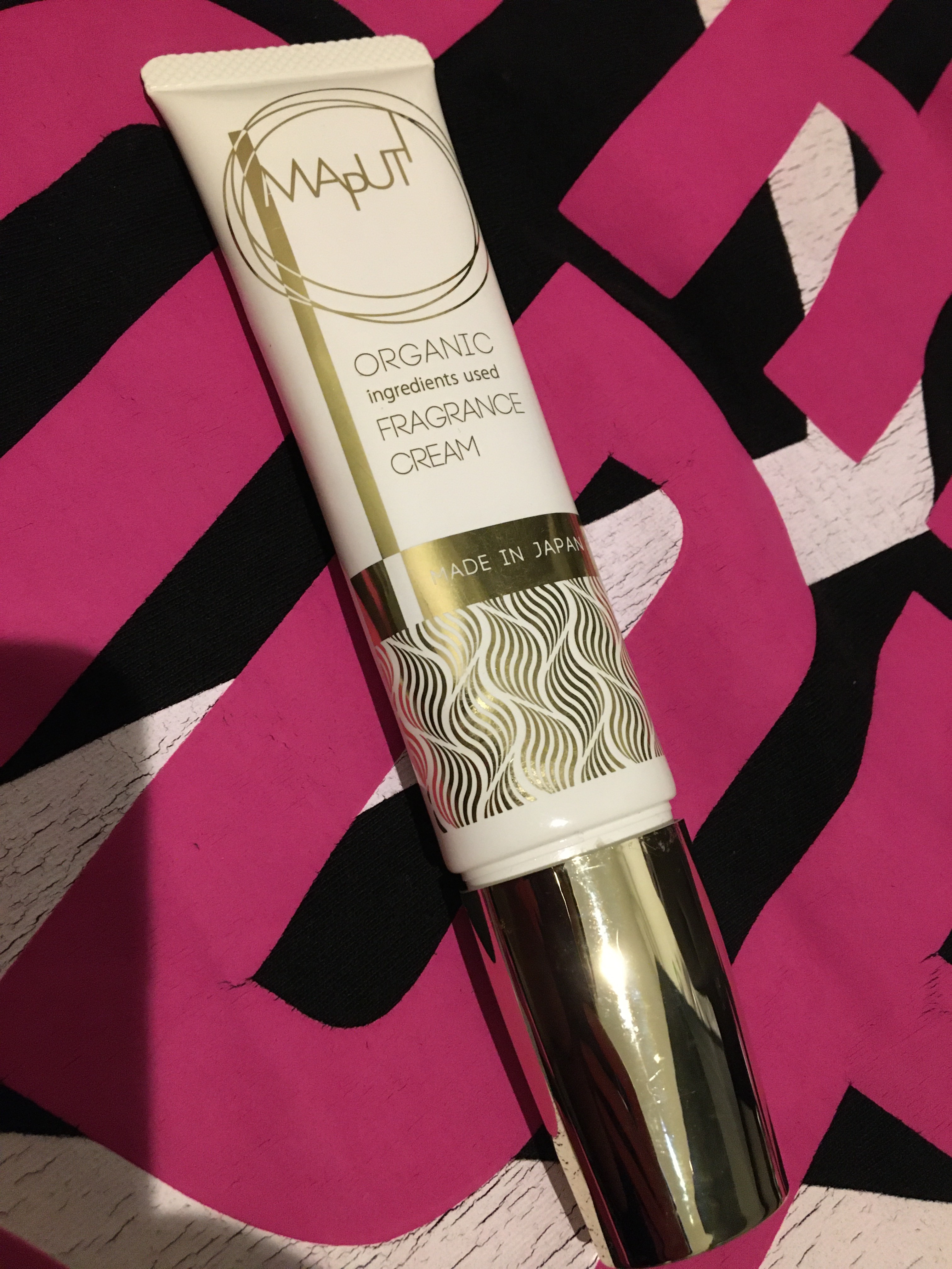 オーガニックフレグランスバストクリーム/MAPUTI/バスト・ヒップケアを使ったクチコミ（1枚目）