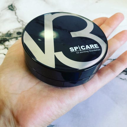 V3 エキサイティングファンデーション/SPICARE/クッションファンデーションを使ったクチコミ(5枚目)