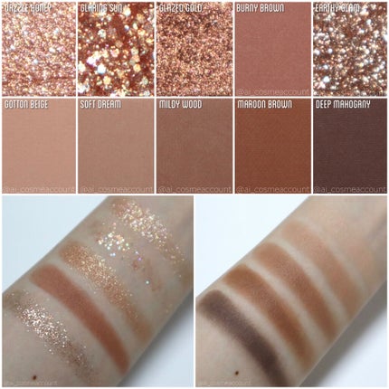 ベターザンパレット/rom&nd/アイシャドウパレットを使ったクチコミ(9枚目)