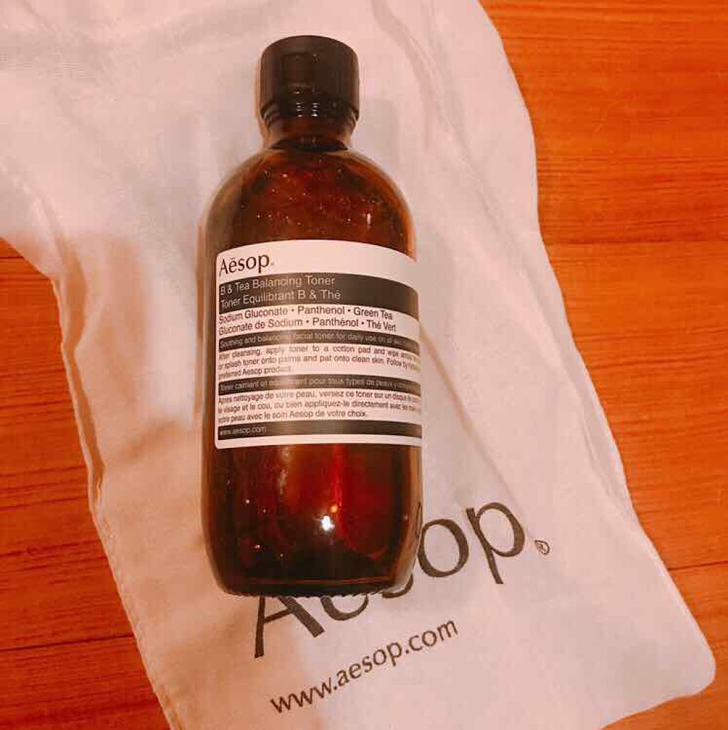 B & T バランシング トナー/Aesop/化粧水を使ったクチコミ(1枚目)