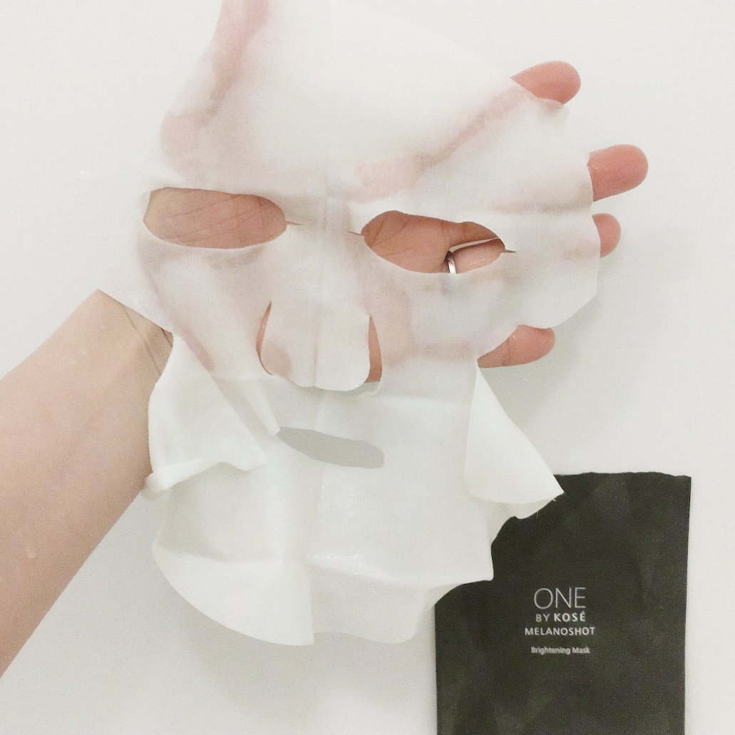メラノショット W マスク/ONE BY KOSE/シートマスク・パックを使ったクチコミ（3枚目）