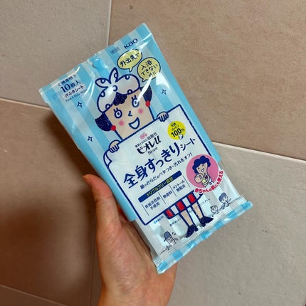 全身すっきりシート/ビオレu/ボディシートを使ったクチコミ(1枚目)