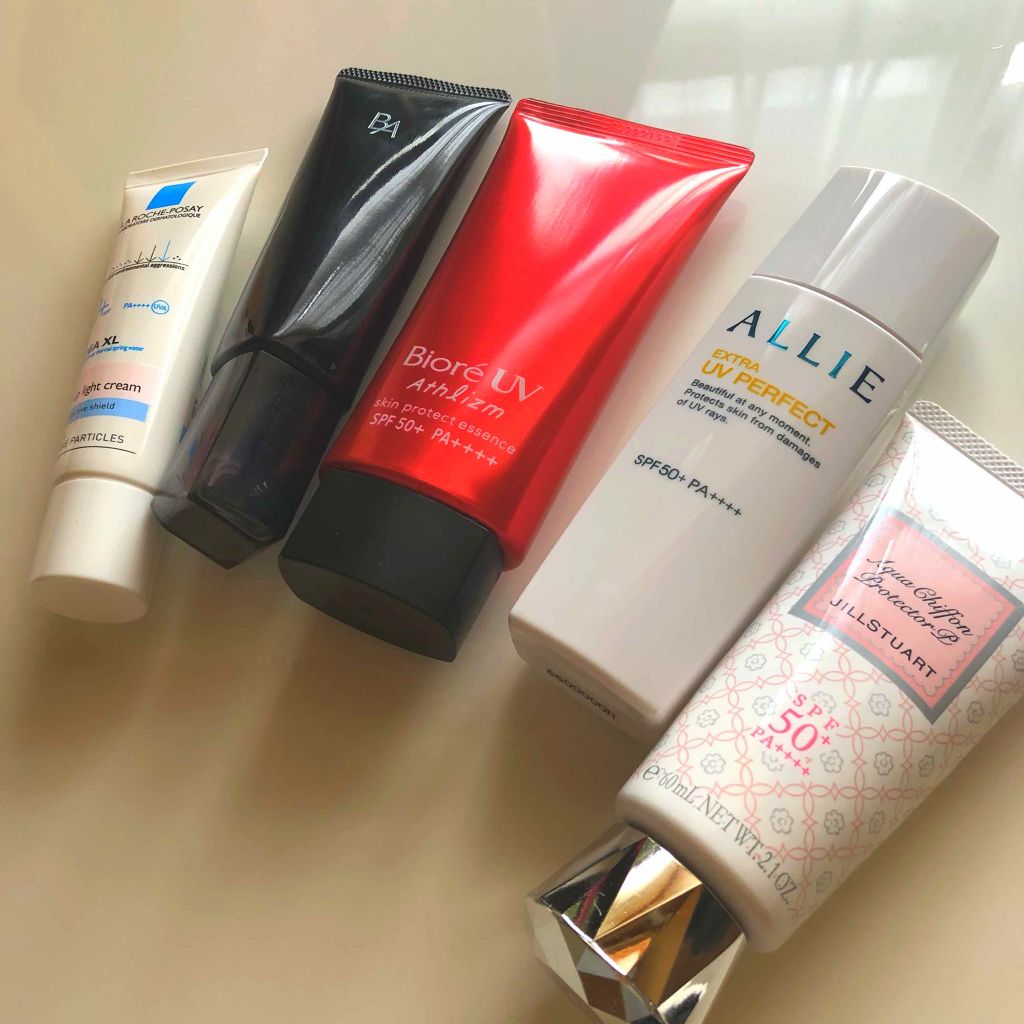 リラックス アクアシフォン プロテクター W/JILL STUART/日焼け止め・UVケアを使ったクチコミ（1枚目）