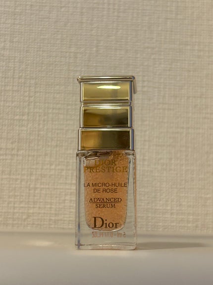 プレステージ マイクロ ユイル ド ローズ セラム/Dior/美容液を使ったクチコミ(1枚目)