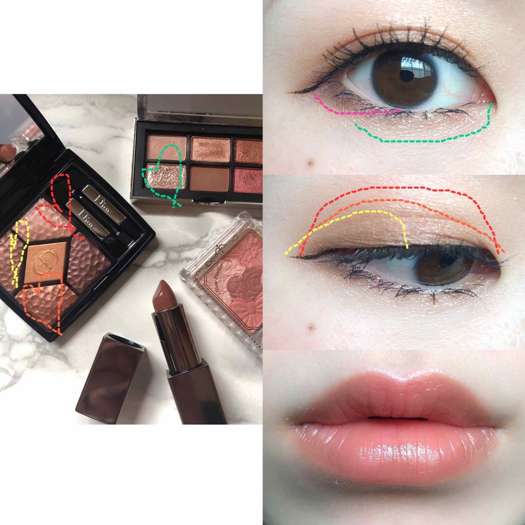 サンク クルール/Dior/アイシャドウパレットを使ったクチコミ（3枚目）