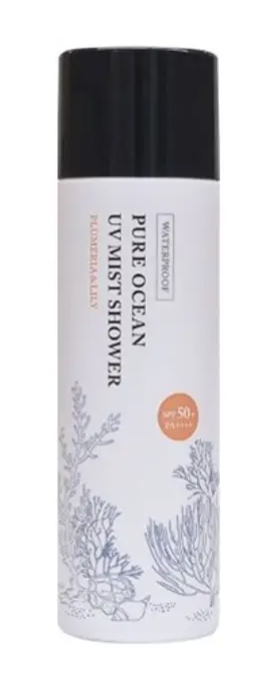 SuiSavon ピュアオーシャンUVミストシャワー プルメリア＆リリーの香り