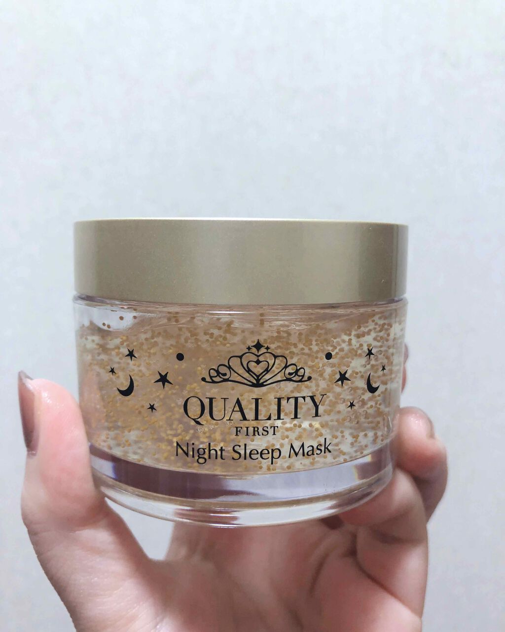 クイーンズプレミアムマスク ナイトスリーピングマスク/クオリティファースト/フェイスクリームを使ったクチコミ（1枚目）