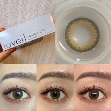 loveil 1day / 1month Moonlit beige/loveil/ワンデー（１DAY）カラコンを使ったクチコミ（1枚目）