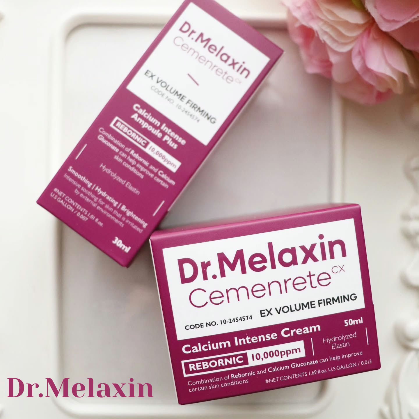 Cemenrete Calcium Intense Cream/Dr.Melaxin/フェイスクリームを使ったクチコミ（1枚目）