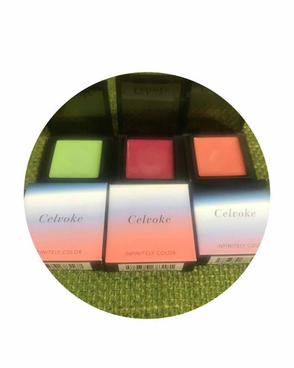 インフィニトリー カラー/Celvoke/ジェル・クリームチークを使ったクチコミ(2枚目)
