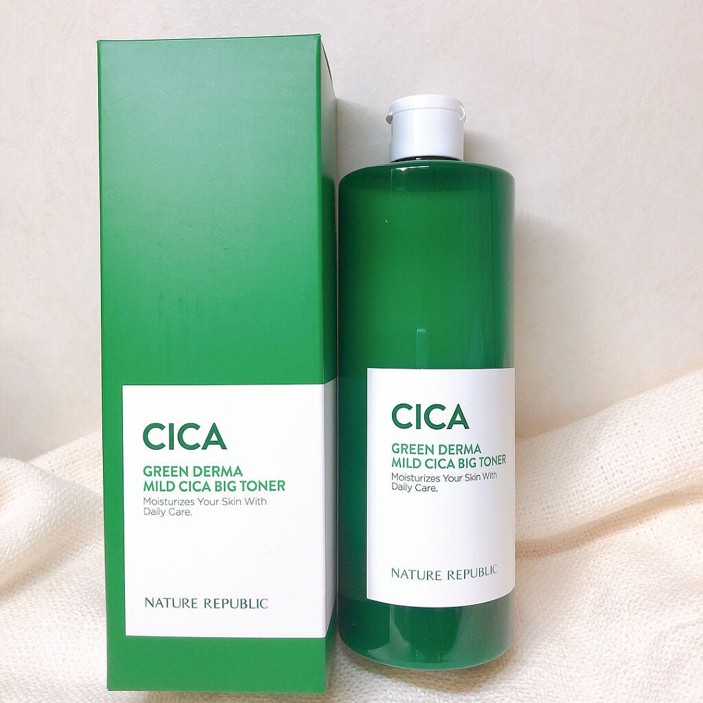 グリーン ダーマCICAビックトナー/ネイチャーリパブリック/化粧水を使ったクチコミ(1枚目)