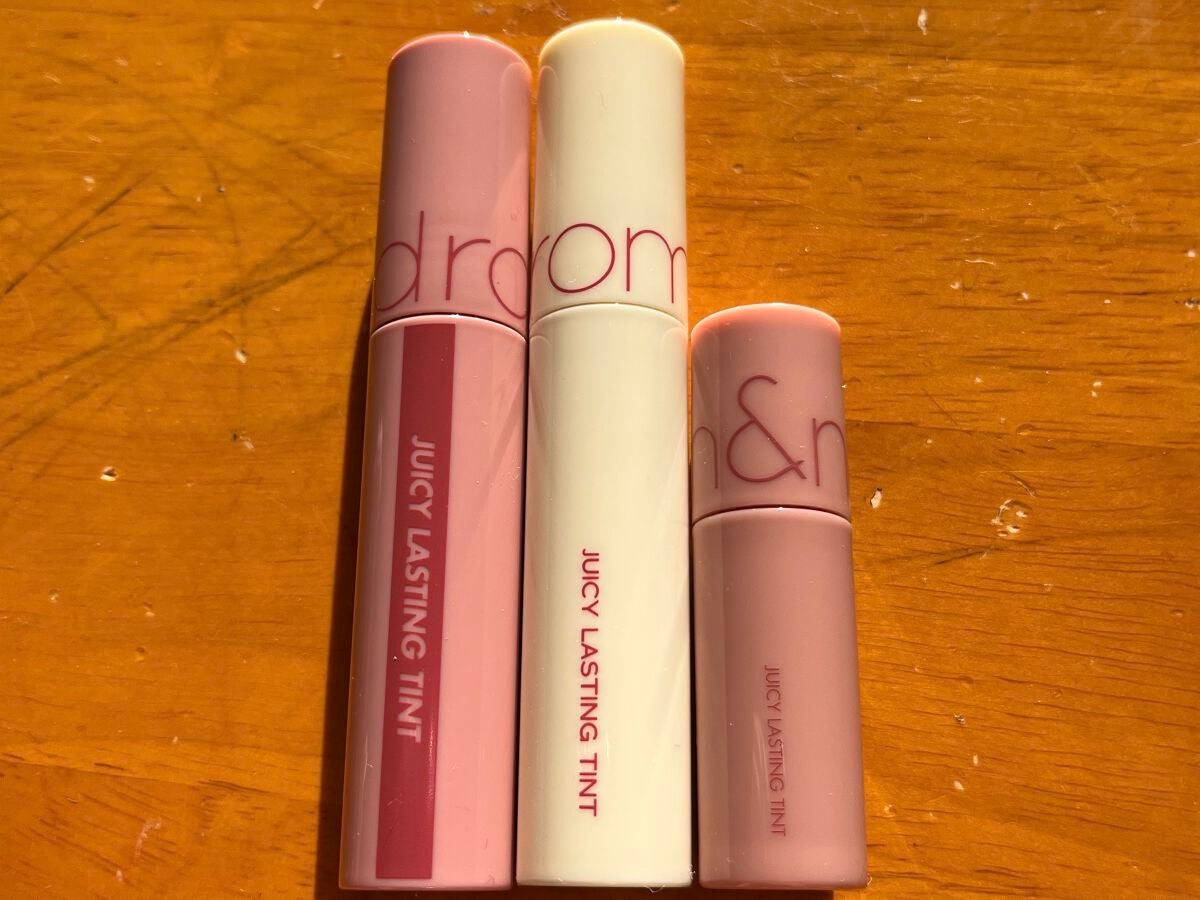 ジューシーラスティングティント/rom&nd/リップティントを使ったクチコミ(2枚目)