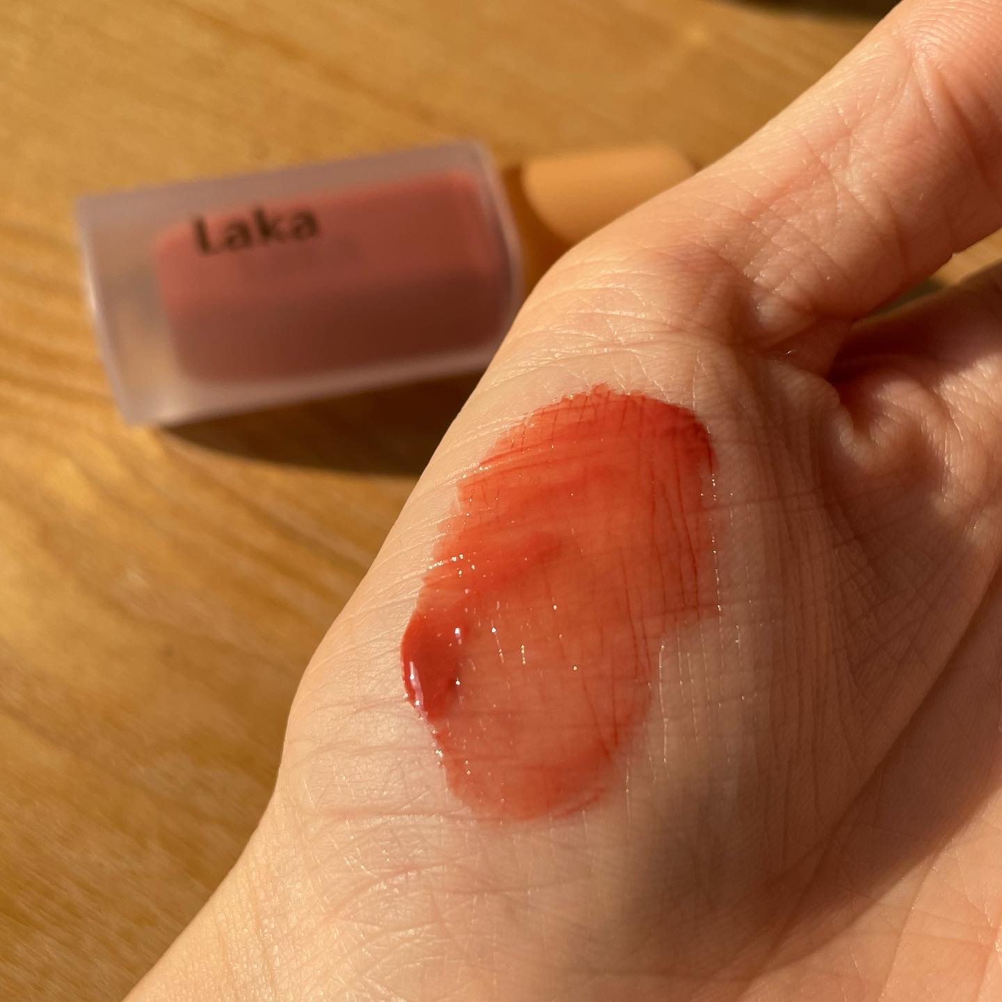 フルーティーグラムティント/Laka/リップティントを使ったクチコミ（1枚目）