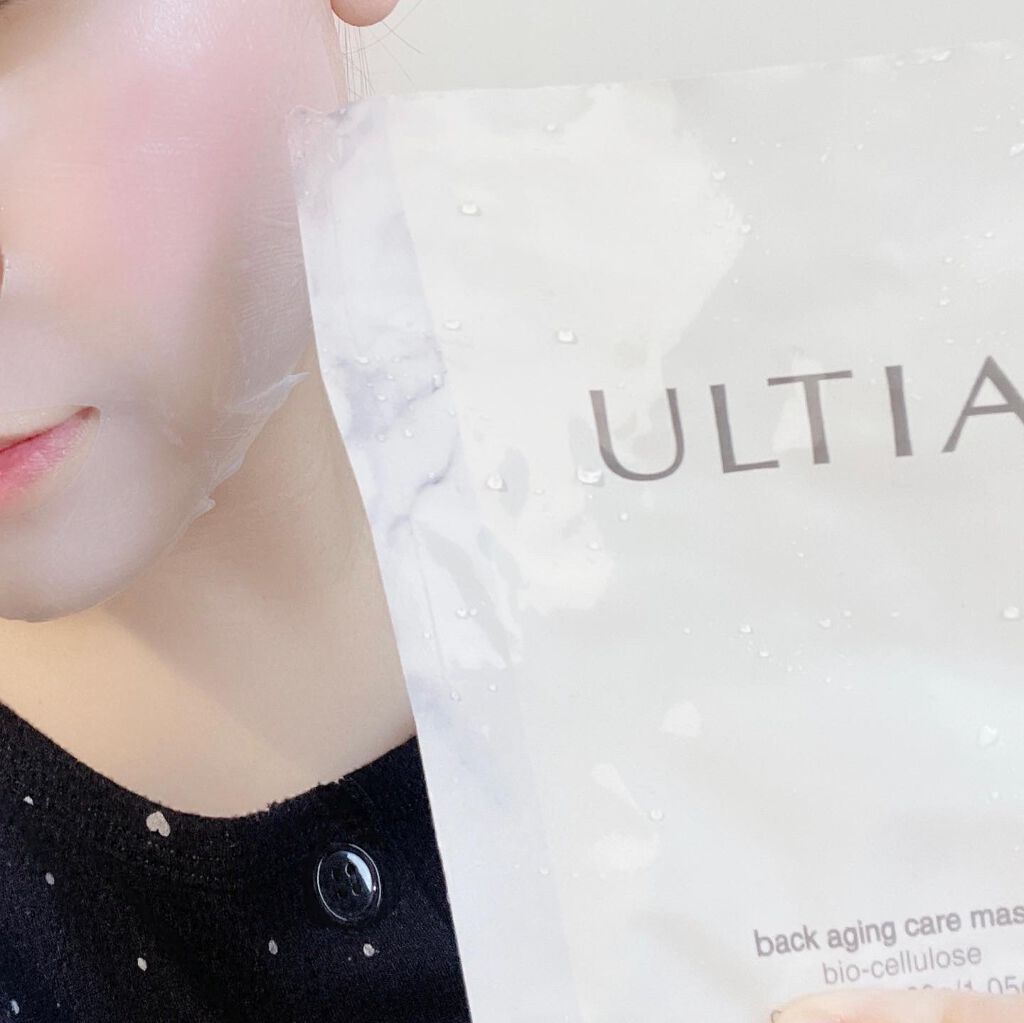 back aging care mask/ULTIA/シートマスク・パックを使ったクチコミ（3枚目）