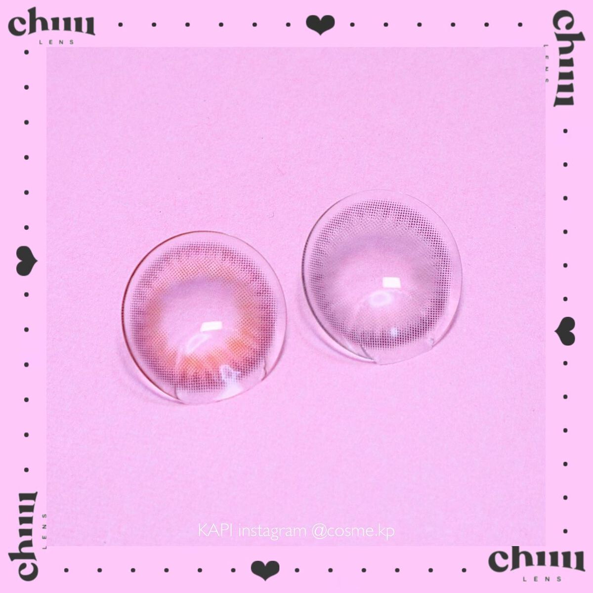 KAPI on LIPS 「チューレンズカラコン🍮🍒chuulenscloudpuddin..」(2枚目)