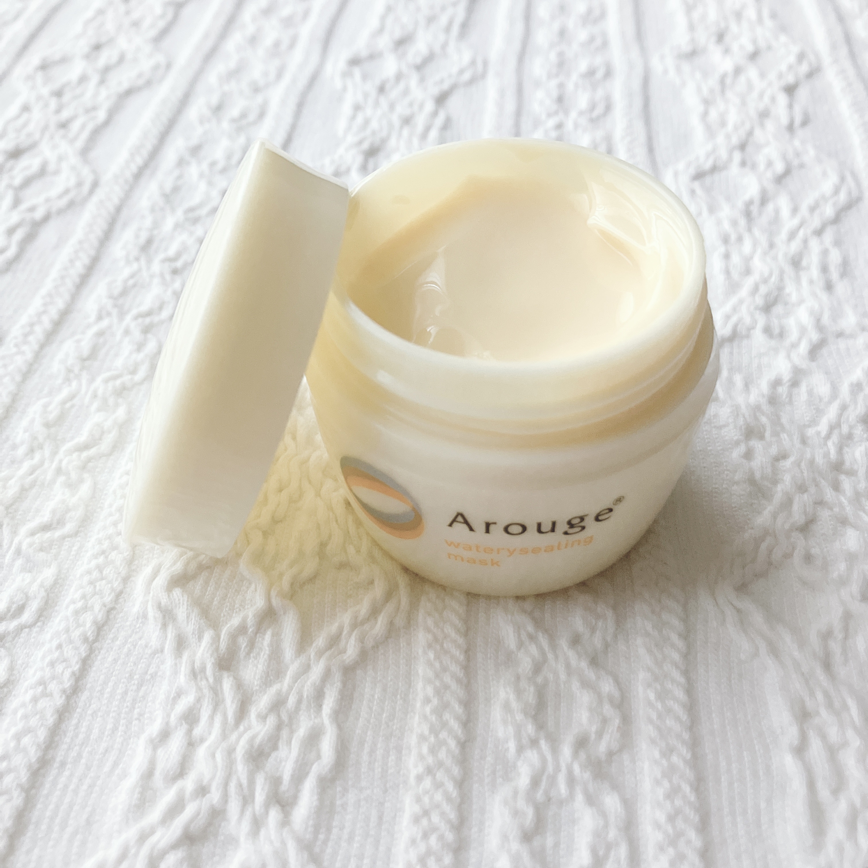 ウォータリーシーリングマスク/アルージェ/フェイスクリームを使ったクチコミ（3枚目）