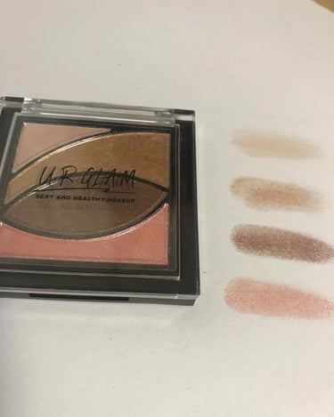 UR GLAM　VELVET EYE COLOR PALETTE/U R GLAM/パウダーアイシャドウを使ったクチコミ（2枚目）