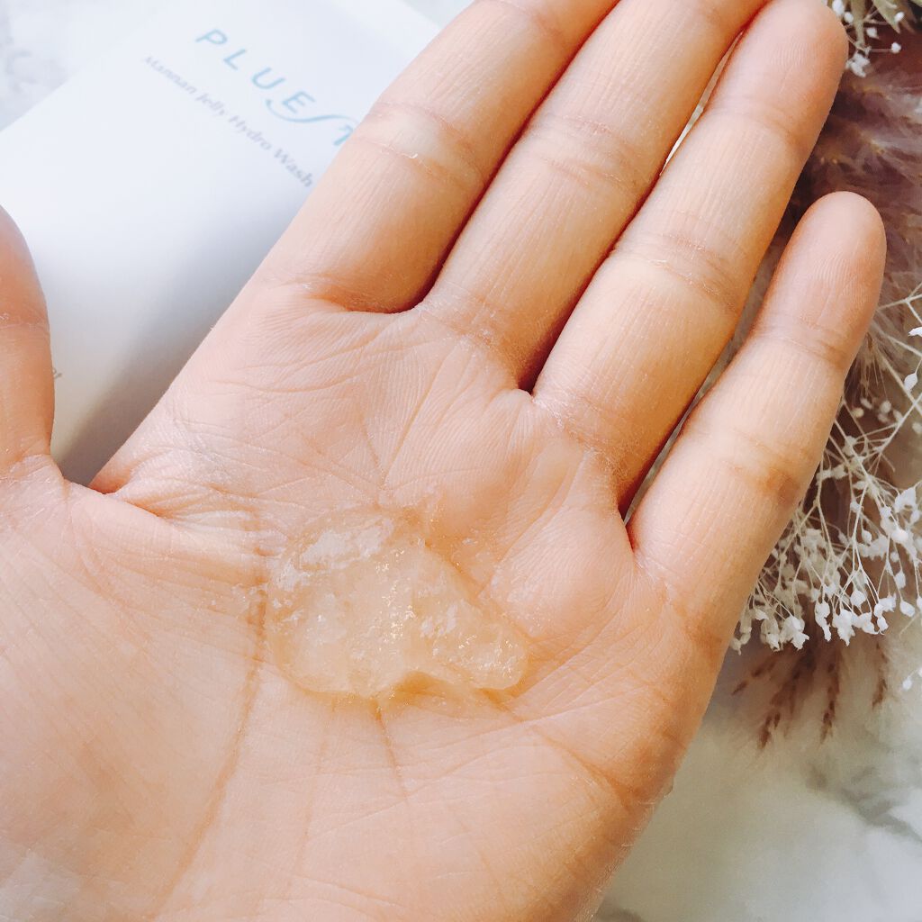 マンナンジェリーハイドロウォッシュ/PLUEST/洗顔料を使ったクチコミ（2枚目）