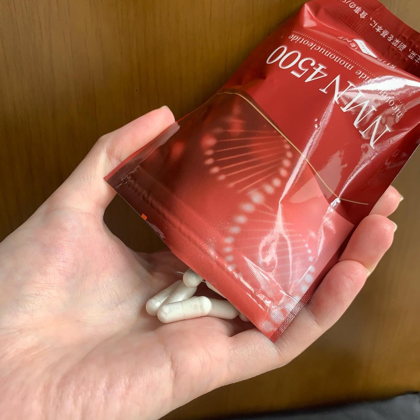 ぽち on LIPS 「株式会社オーガランドNMN4500 319mg×30カプセル(..」(2枚目)