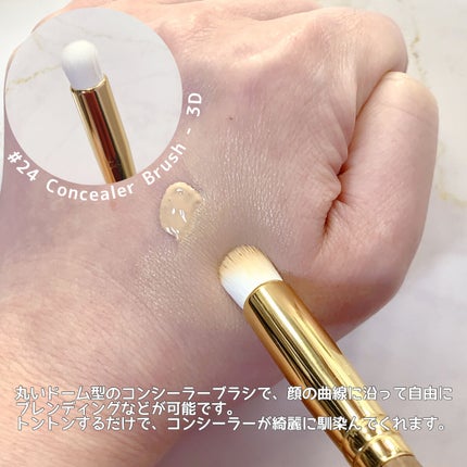 BY MAENG #21 ファンデーションブラシ/SOOA DOR/メイクブラシを使ったクチコミ(4枚目)