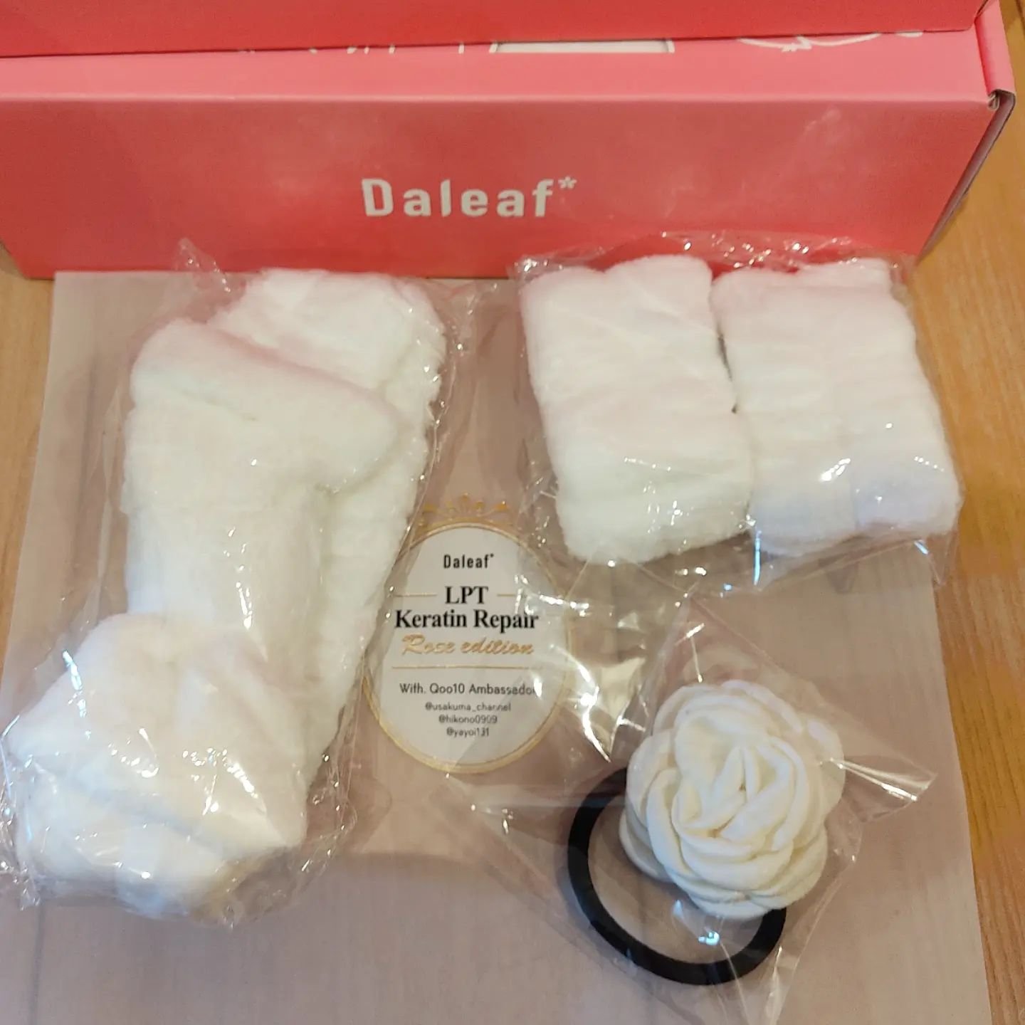 LPTローズエディションリペアセット Rose Edition シャンプー トリートメント ヘアセット/Daleaf/その他キットセットを使ったクチコミ（3枚目）