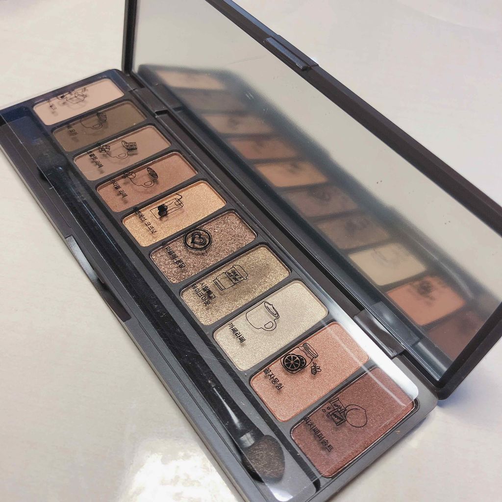 novo アイシャドウパレット/NOVO/アイシャドウパレットを使ったクチコミ(3枚目)