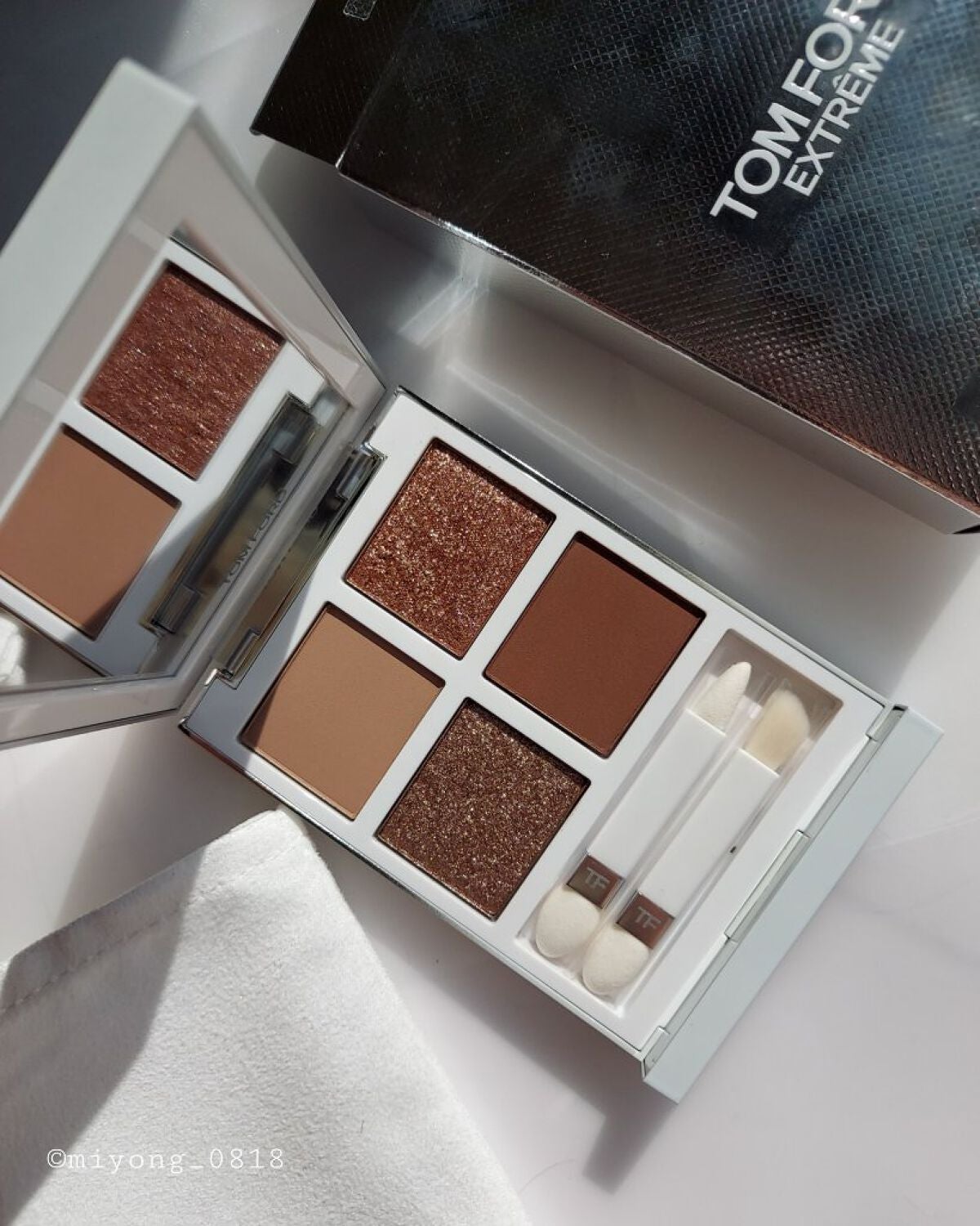 アイ カラー クォード エクストリーム/TOM FORD BEAUTY/アイシャドウパレットを使ったクチコミ(4枚目)