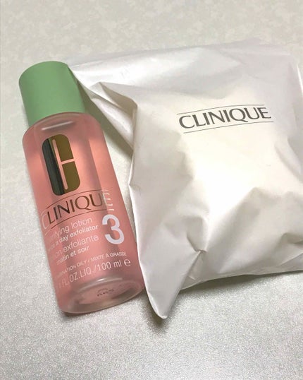 クラリファイング ローション 3/CLINIQUE/拭き取り化粧水を使ったクチコミ(1枚目)