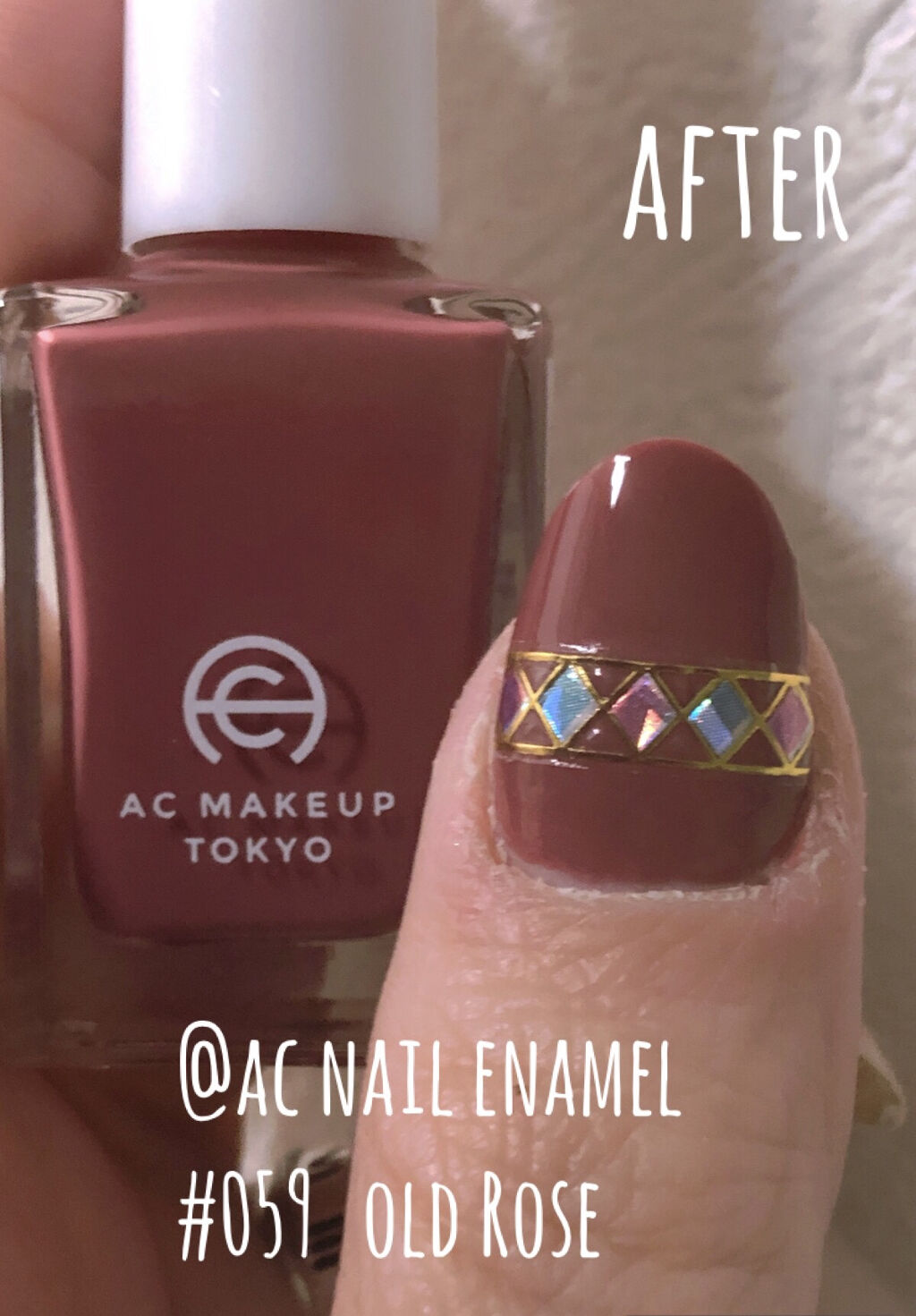 ACネイルエナメル/セリア/マニキュアを使ったクチコミ（1枚目）