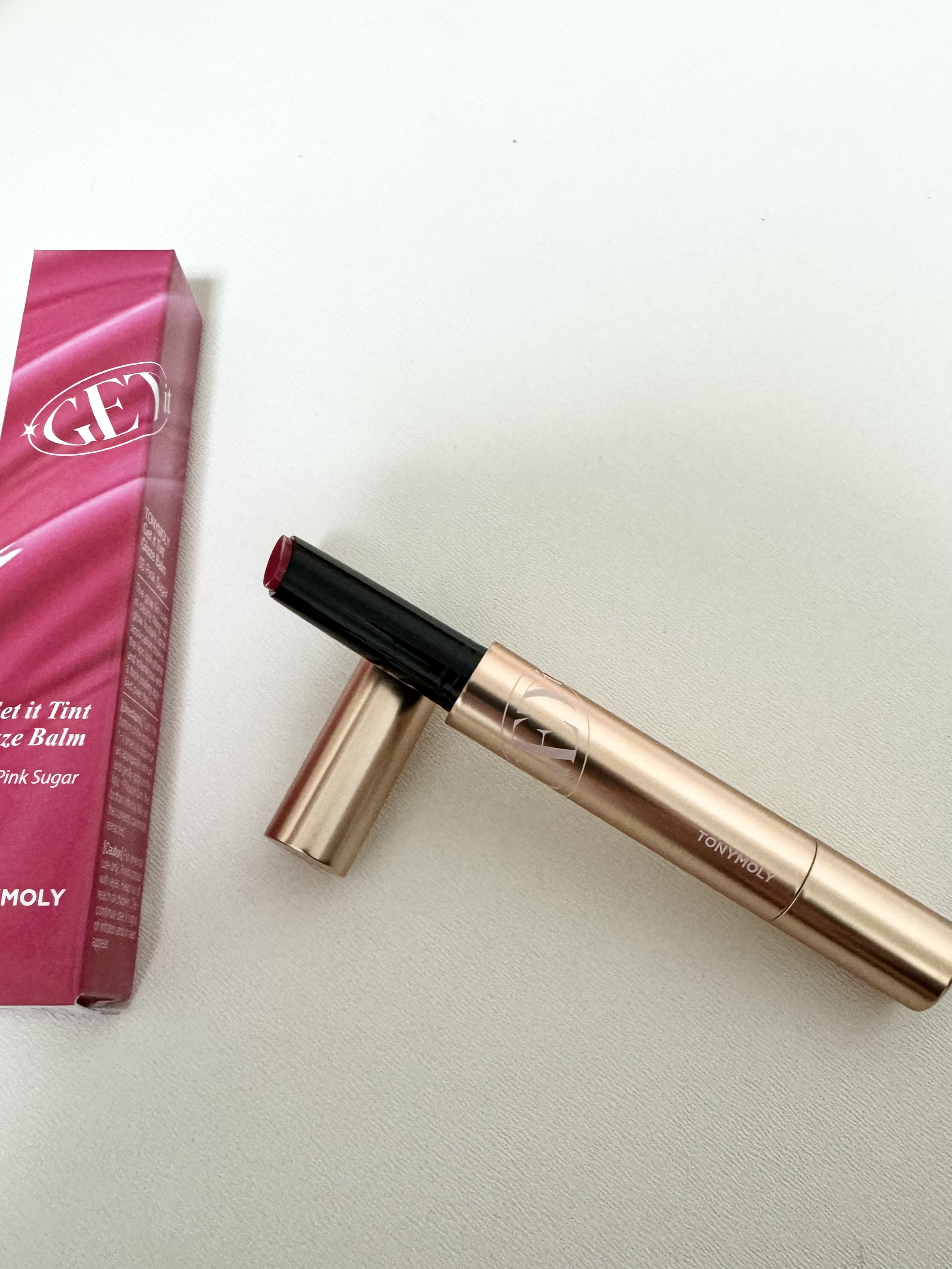 ゲットイットティントグレーズバーム/TONYMOLY/リップティントを使ったクチコミ（2枚目）