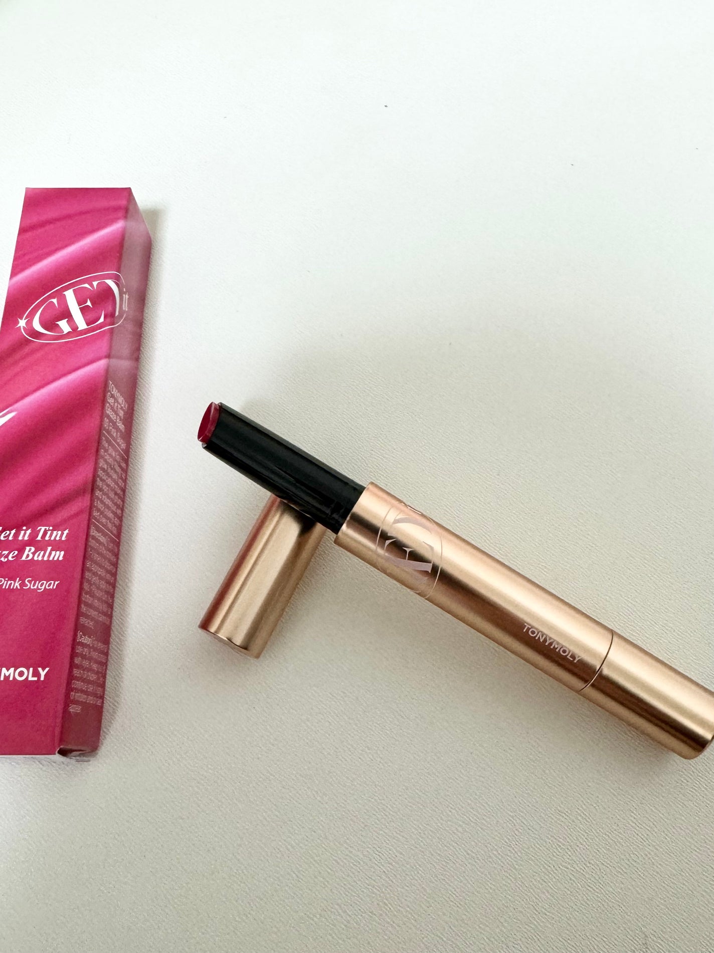 ゲットイットティントグレーズバーム/TONYMOLY/リップティントを使ったクチコミ(2枚目)