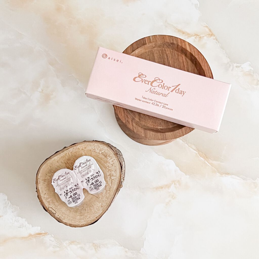 エバーカラーワンデー ナチュラル/エバーカラー/ワンデー(1DAY)カラコンを使ったクチコミ(1枚目)