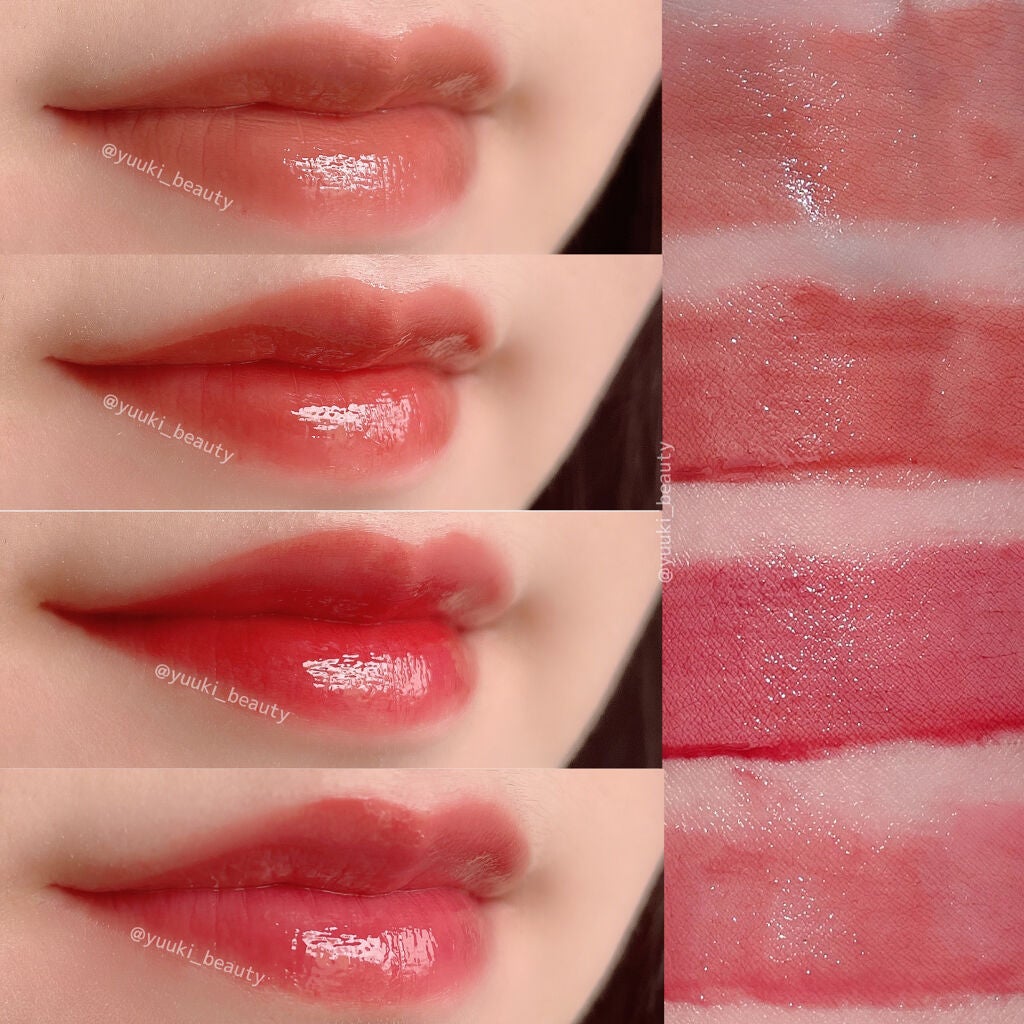 ジューシーラスティングティント/rom&nd/リップティントを使ったクチコミ(2枚目)