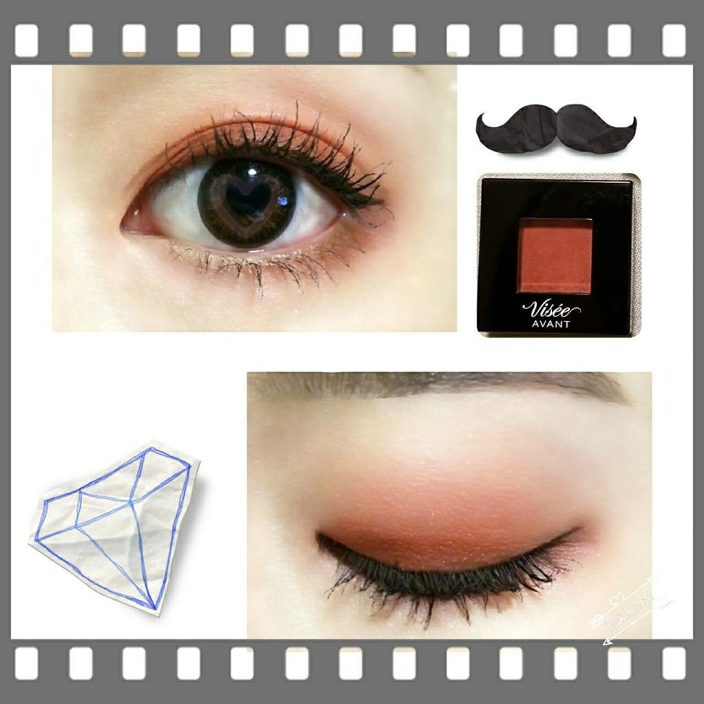 ヴィセ アヴァン シングルアイカラー 023 RED BRICK/Visée/単色アイシャドウを使ったクチコミ（1枚目）