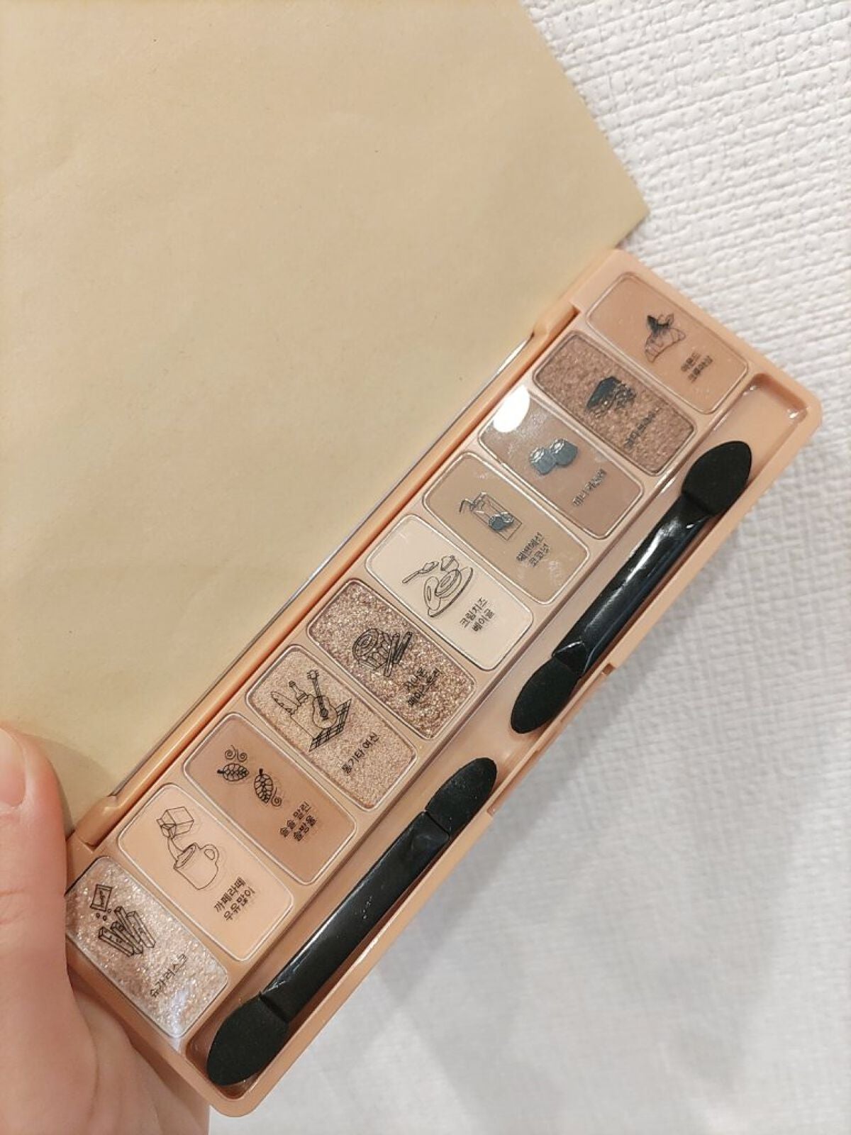 プレイカラー アイシャドウ/ETUDE/アイシャドウパレットを使ったクチコミ(4枚目)