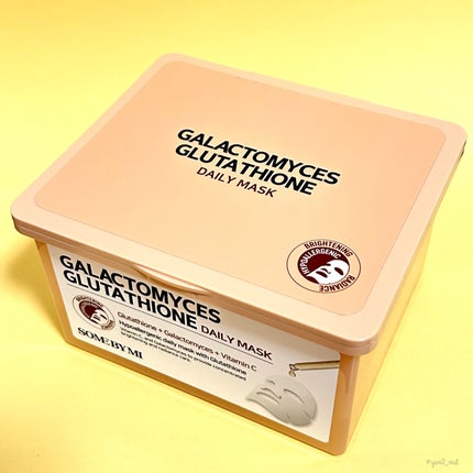 ガラクトミセス グルタチオンデイリーマスク/SOME BY MI/シートマスク・パックを使ったクチコミ(7枚目)