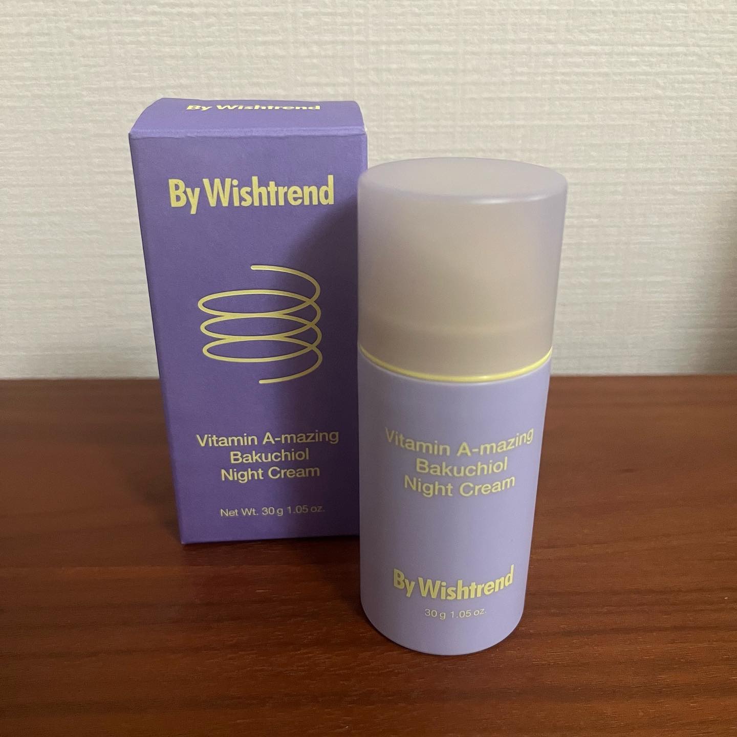 ビタミンA-mazingバクチオールナイトクリーム/By Wishtrend/フェイスクリームを使ったクチコミ（1枚目）