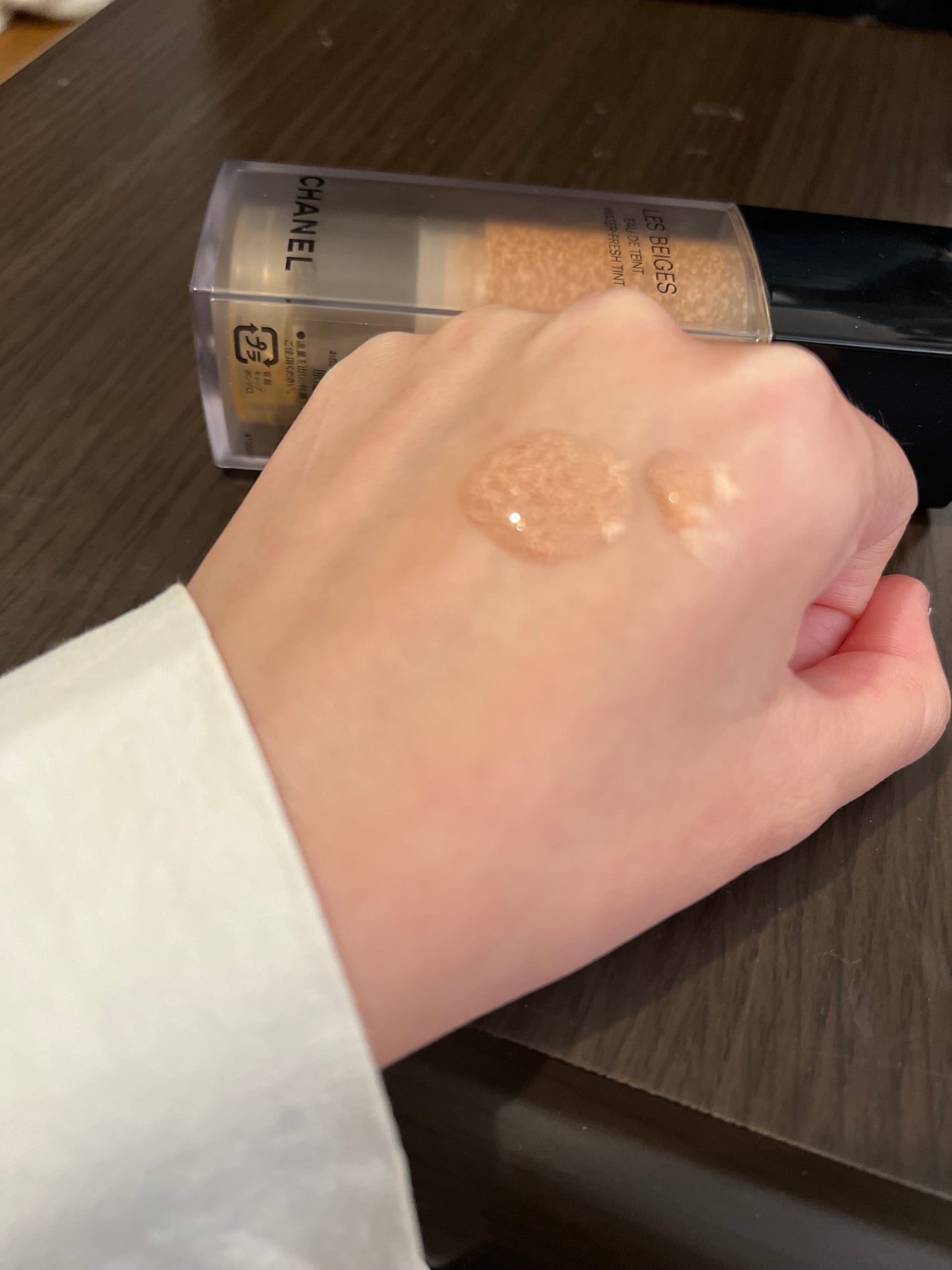 レ ベージュ オー ドゥ タン/CHANEL/クリーム・エマルジョンファンデーションを使ったクチコミ(2枚目)