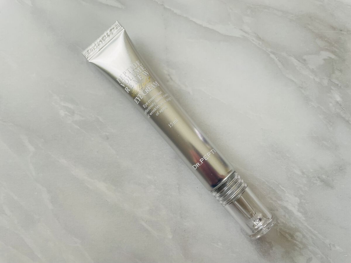 ペプチドボリュームステライトアイクリーム/DR.PEPTI/アイケア・アイクリームを使ったクチコミ（1枚目）