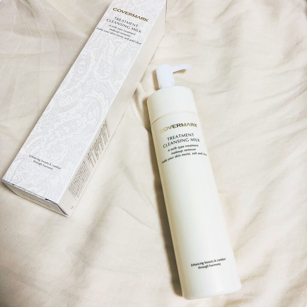 トリートメント クレンジング ミルク/COVERMARK/ミルククレンジングを使ったクチコミ(1枚目)